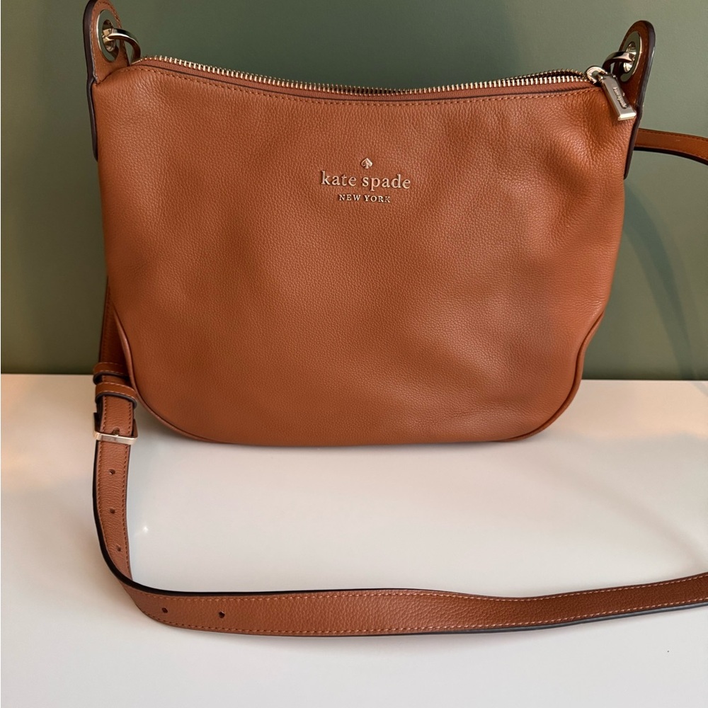 Kate Spade Rosie Tan Leather Crossbody Bag